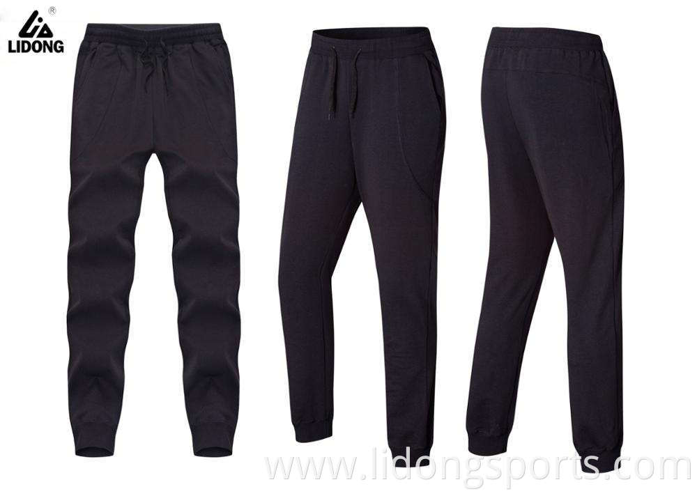 OME cotton polyester sport trousers new design soft men's stretch sweat pants